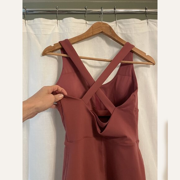 Alo Airbrush Physique Onesie S Jumpsuit Mars Clay - Picture 8 of 10